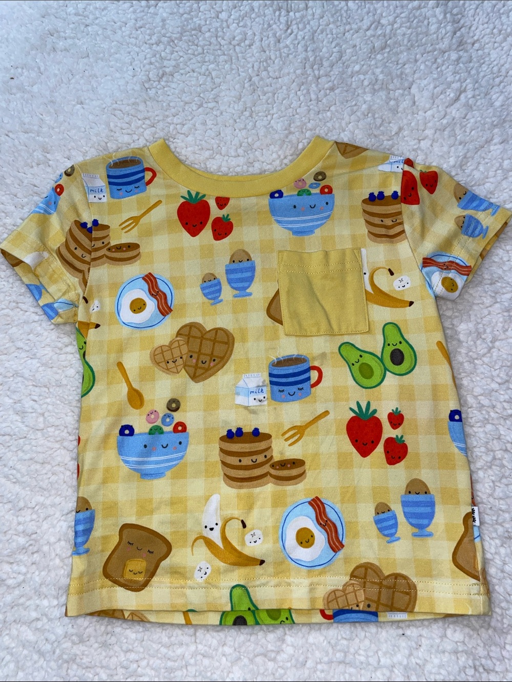 Little Sleepies Breakfast Buddies Tee
